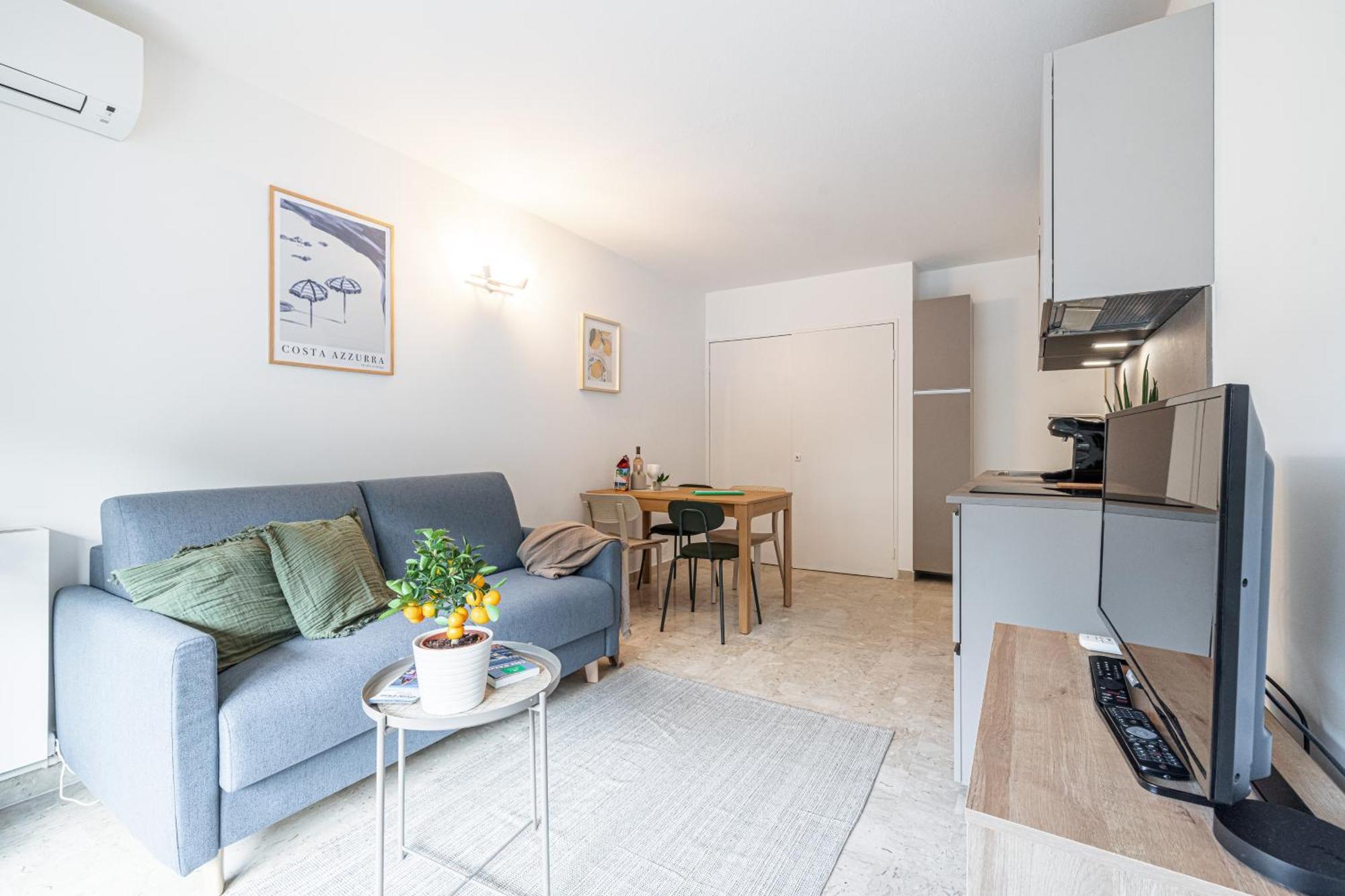 Appartement 2P Renove Avec Terrasse Au Port De Νίκαια Εξωτερικό φωτογραφία