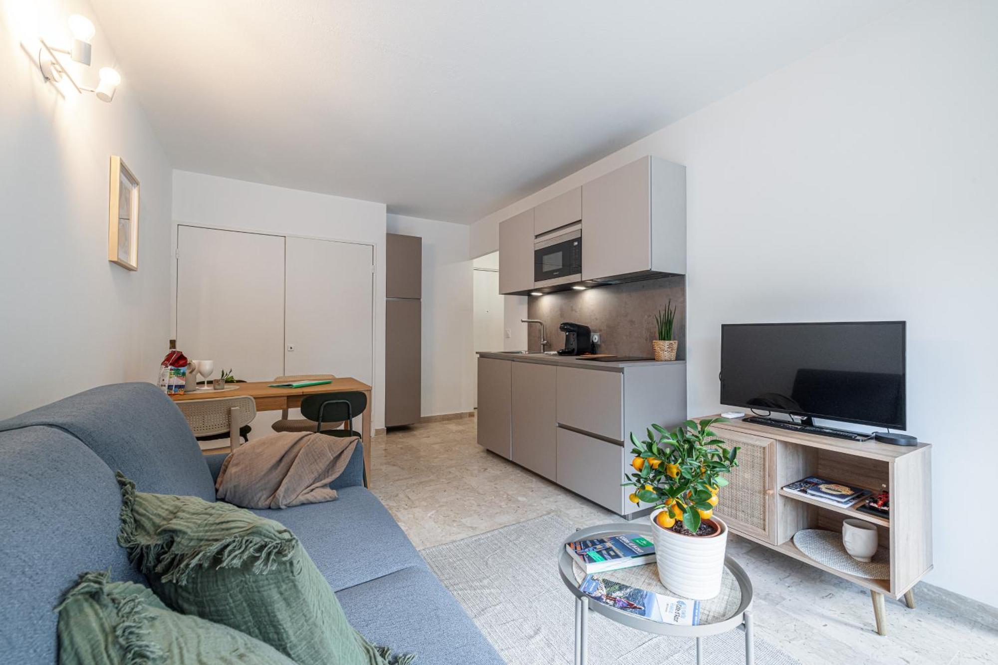 Appartement 2P Renove Avec Terrasse Au Port De Νίκαια Εξωτερικό φωτογραφία
