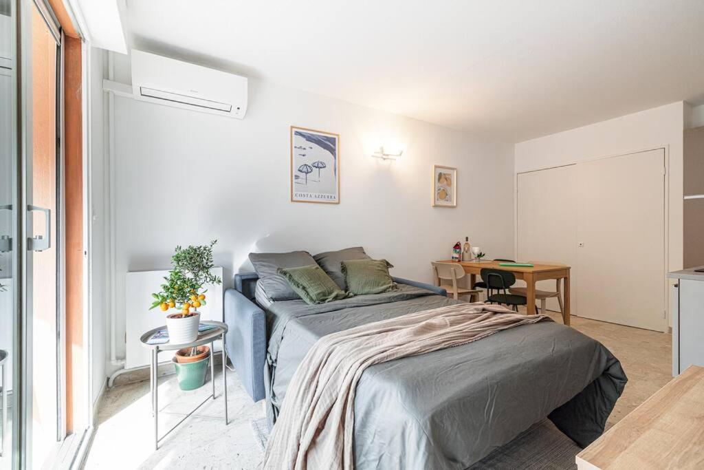 Appartement 2P Renove Avec Terrasse Au Port De Νίκαια Εξωτερικό φωτογραφία