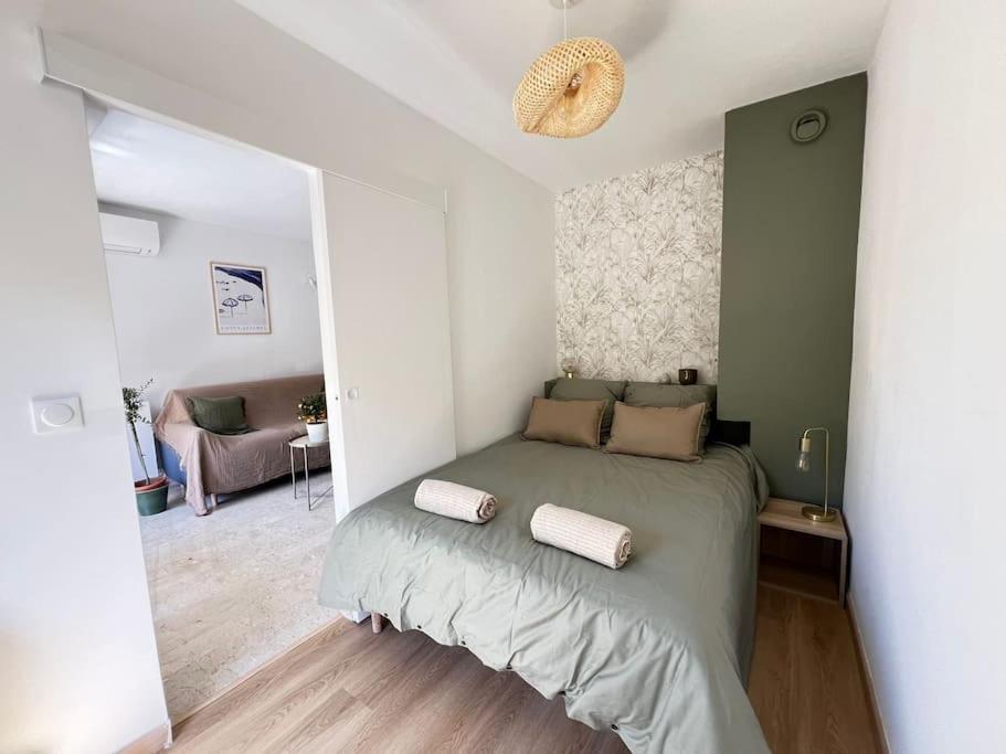 Appartement 2P Renove Avec Terrasse Au Port De Νίκαια Εξωτερικό φωτογραφία